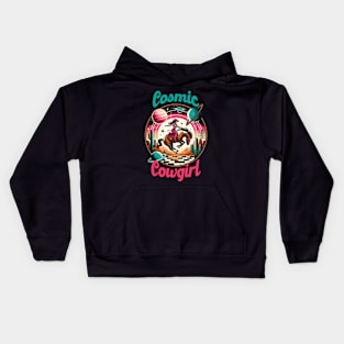 Cosmic Cowgirl Kids Hoodie